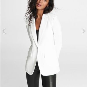 Rag & Bone White Taylor Blazer